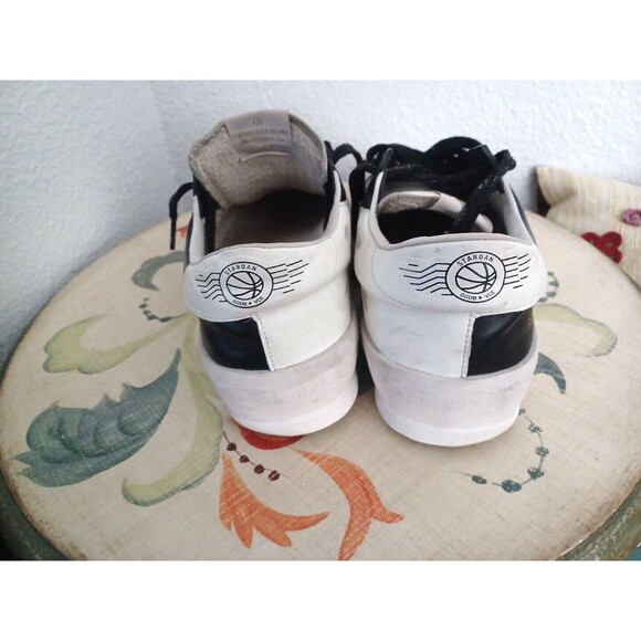 Golden Goose Stardan Made In Italy Black White Size 43 EU and 9 US Retail $615 - Picture 7 of 16